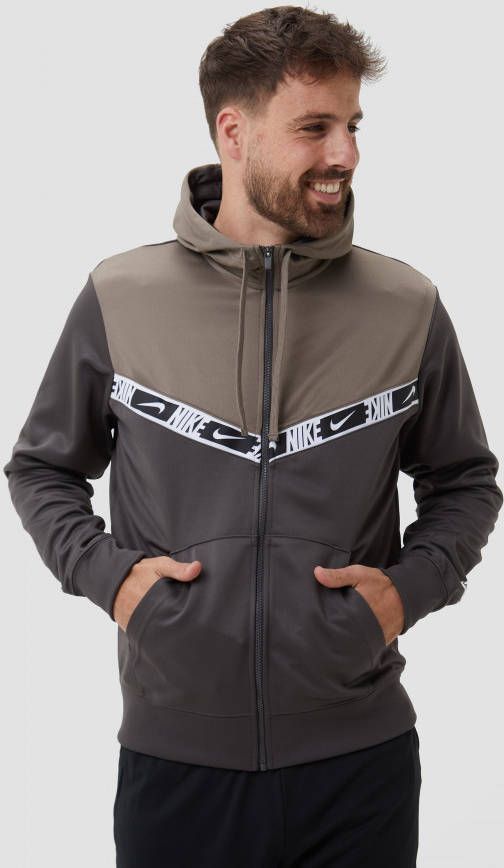 Nike Sportswear Hoodie met rits voor heren Bruin