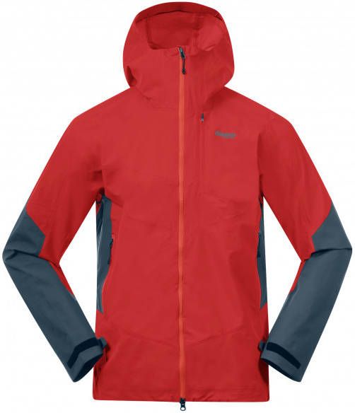 bergans Rabot V2 3L Jacket Regenjas, rood
