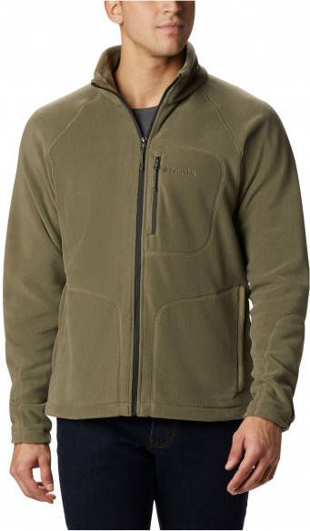 Columbia Fast Trek II Full Zip Fleece Fleecevest, olijfgroen