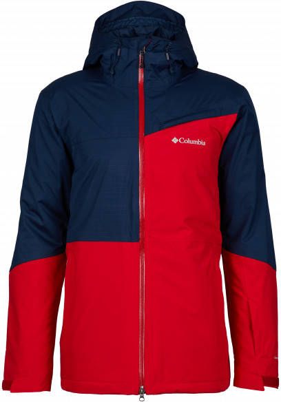 Columbia Iceberg Point Jacket Ski jas, rood/blauw
