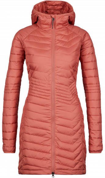 Columbia Women's Powder Lite Mid Jacket Lange jas, rood