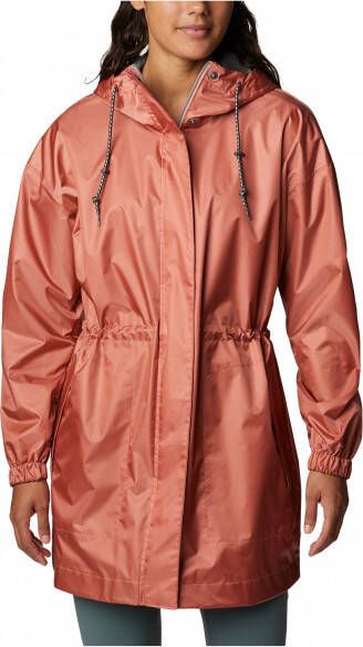 Columbia Women's Splash Side Jacket Lange jas, rood