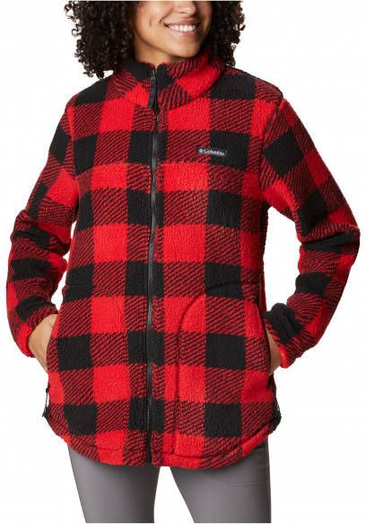 Columbia Women's West Bend Full Zip Fleecevest, rood