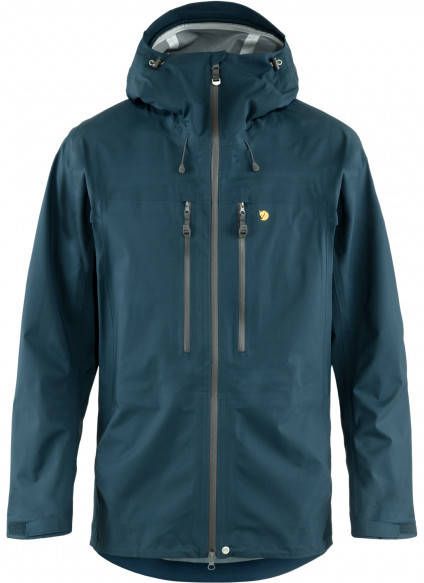 Fjällräven Bergtagen Eco Shell Jacket Regenjas, blauw