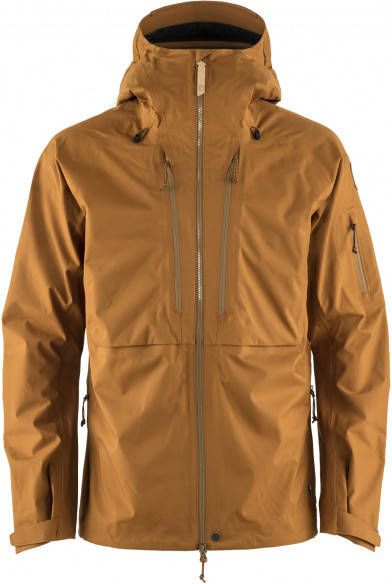 Fjällräven Keb Eco Shell Jacket Regenjas, bruin