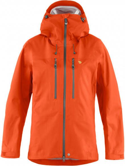 Fjällräven Women's Bergtagen Eco Shell Jacket Regenjas, rood