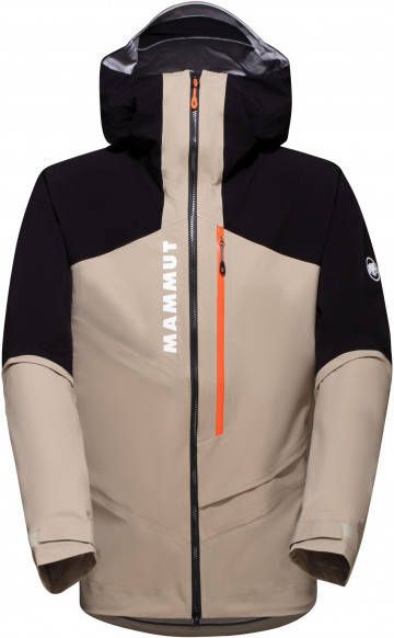 mammut Aenergy Air Hardshell Hooded Jacket Regenjas, beige