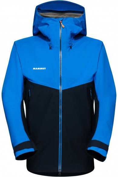 mammut Crater HS Hooded Jacket Regenjas, blauw