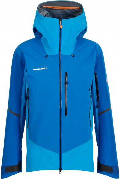 mammut Nordwand Pro Hardshell Hooded Jacket Regenjas, blauw