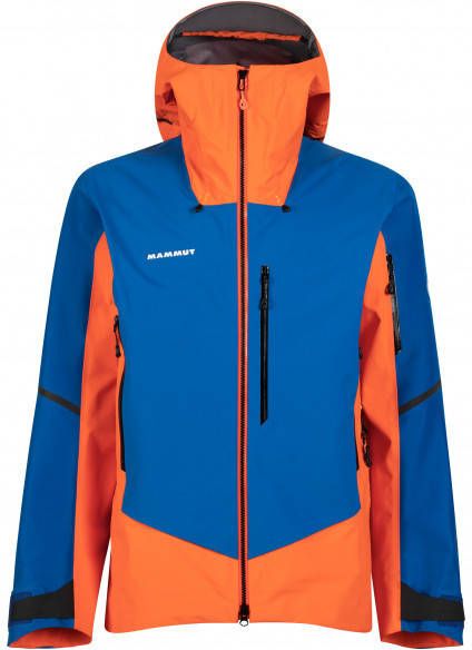 mammut Nordwand Pro Hardshell Hooded Jacket Regenjas, blauw