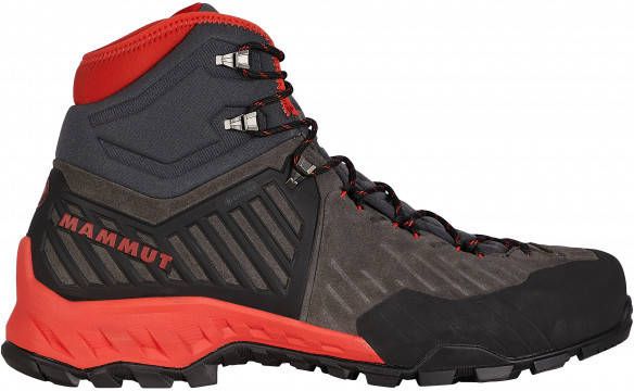 mammut Women's Alnasca Pro II Mid GTX Wandelschoenen zwart/rood