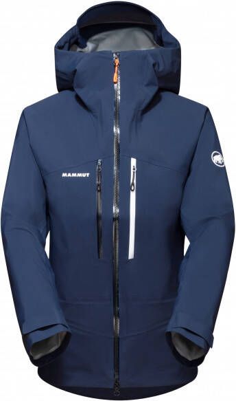 mammut Women's Taiss HS Hooded Jacket Regenjas, blauw