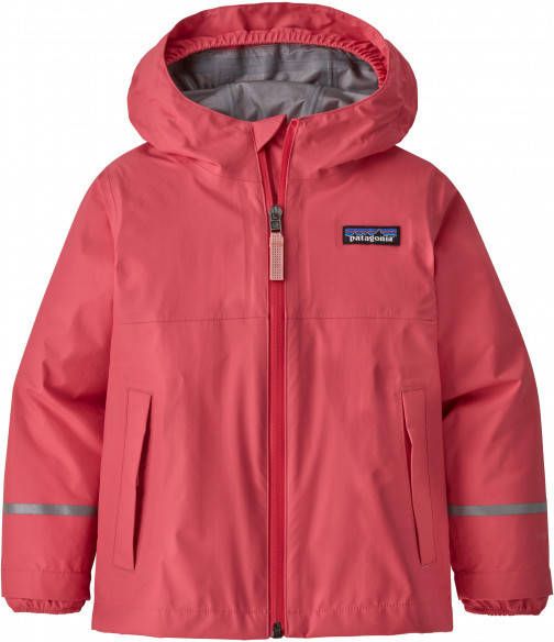 Patagonia Baby Torrentshell 3L Jacket Regenjas Years, rood