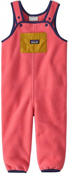 Patagonia Baby's Synch Overalls Fleecebroek Months, rood