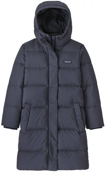 Patagonia Kid's Silent Down Parka Lange jas, blauw