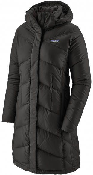 Patagonia Women's Down With It Parka Lange jas, zwart