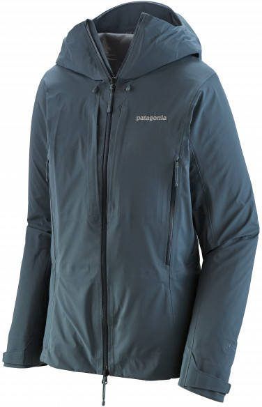 Patagonia Women's Dual Aspect Jacket Regenjas, blauw/grijs