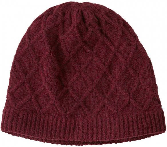 Patagonia Women's Honeycomb Knit Beanie Muts, rood
