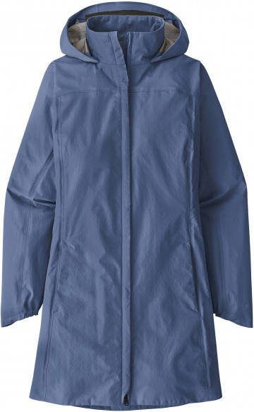 Patagonia Women's Torrentshell 3L City Coat Lange jas, blauw
