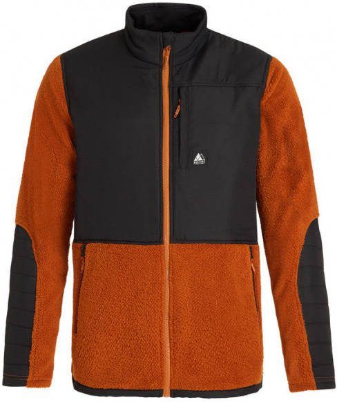 Protest Prtmanitoba Full Zip Top Fleecevest, rood/zwart