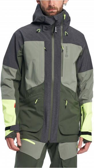 Tenson Touring Shell Jacket Ski jas, olijfgroen