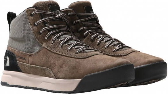 The North Face Larimer Mid Wp Sneakers bruin/zwart