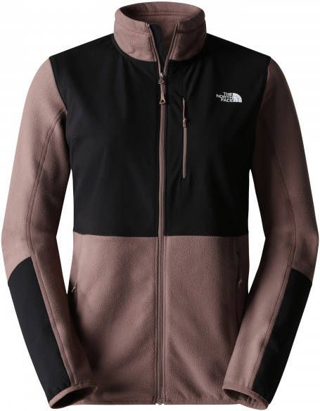 The North Face Women's Diablo Midlayer Jacket Fleecevest, zwart/bruin
