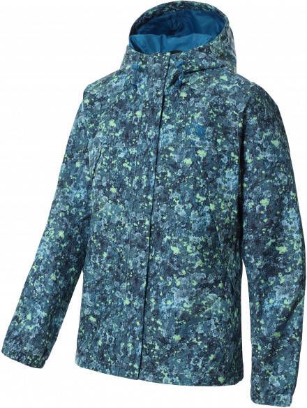 The North Face Women's Printed Antora Jacket Regenjas, blauw