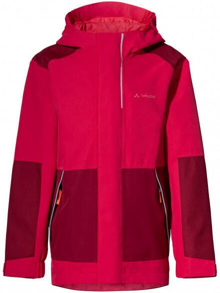 Vaude Kid's Caprea 2L Jacket Regenjas/116, rood