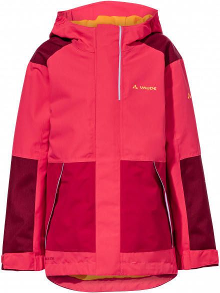 Vaude Kid's Caprea 2L Jacket Regenjas/164, roze/rood