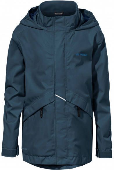 Vaude Kid's Escape Light Jacket III Hardshelljas/116, blauw