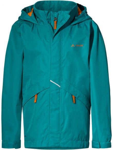 Vaude Kid's Escape Light Jacket III Hardshelljas/128, turkoois