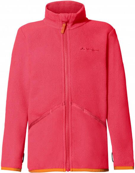 Vaude Kid's Pulex Jacket Fleecevest/116, rood/roze