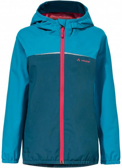 Vaude Kid's Turaco Jacket II Regenjas/116, blauw