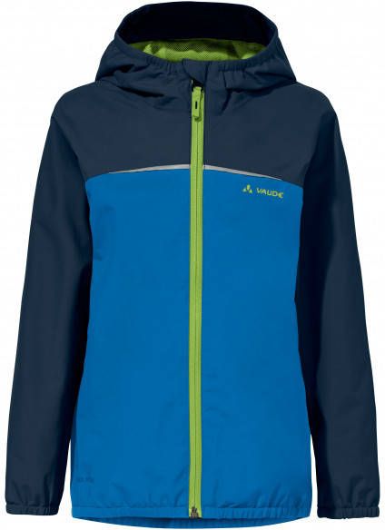 Vaude Kid's Turaco Jacket II Regenjas/116, blauw