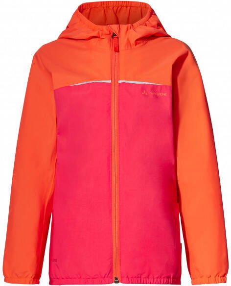 Vaude Kid's Turaco Jacket II Regenjas/116, rood