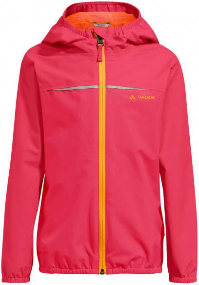 Vaude Kid's Turaco Jacket II Regenjas/164, rood/roze