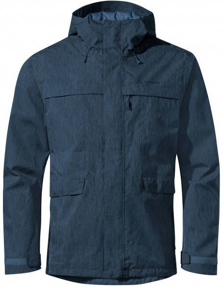 Vaude Rosemoor Jacket Regenjas, blauw