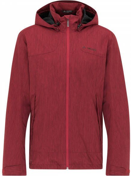 Vaude Saria Jacket Regenjas, rood