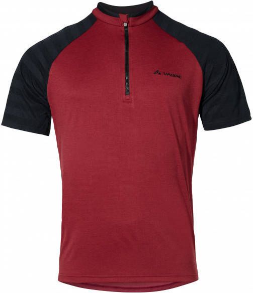 Vaude Tamaro Shirt III Fietsshirt, rood/zwart