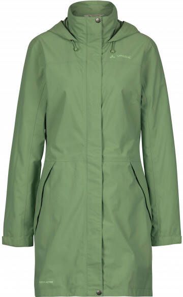 Vaude Women's Asinara Coat Regenjas groen