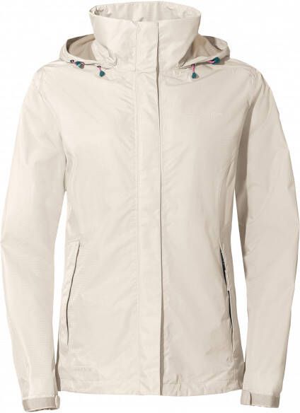 Vaude Women's Escape Light Jacket Regenjas beige/wit