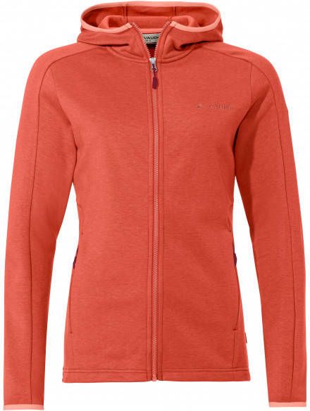 Vaude Women's Moena Fleece Jacket Fleecevest rood