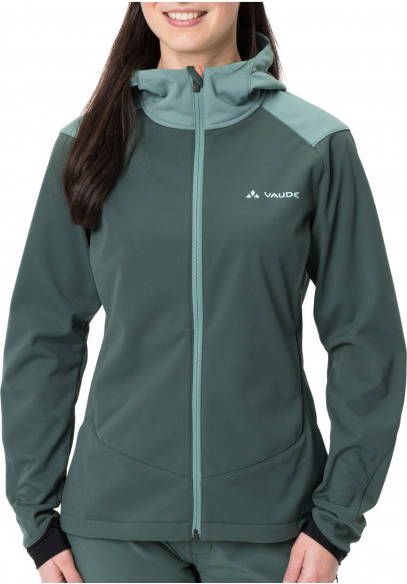 Vaude Women's Qimsa Softshell Jacket Fietsjack blauw