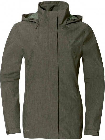 Vaude Women's Rosemoor Jacket II Regenjas olijfgroen