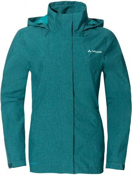 Vaude Women's Rosemoor Jacket II Regenjas turkoois