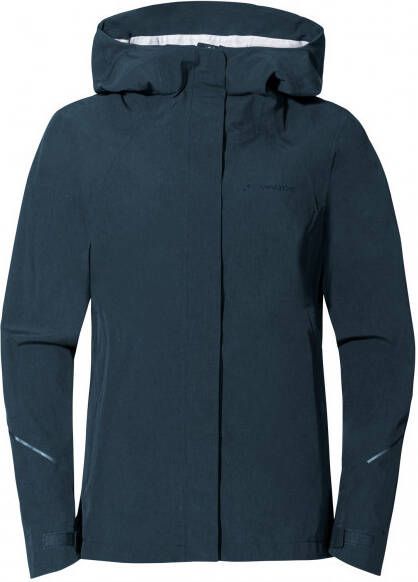 Vaude Women's Yaras Jacket V Regenjas blauw