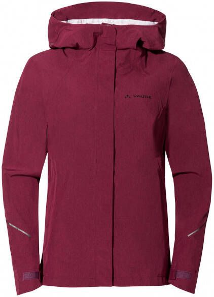 Vaude Women's Yaras Jacket V Regenjas rood