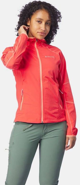 Columbia Sweet As Softshell Jas Dames Rood
