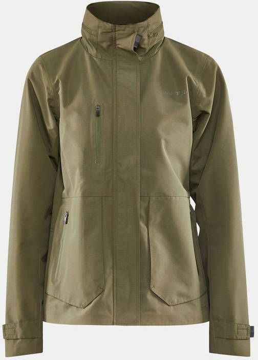 Craft Adv Bike Ride Hydro Jacket W Hardshell Groen
